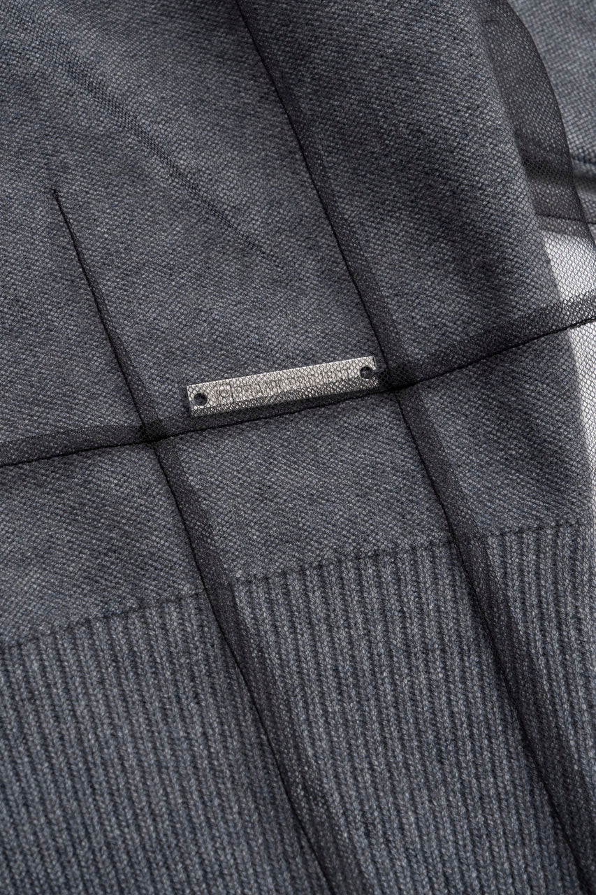 Reversible Tulle Knit Cardigan - 2025 WINTER