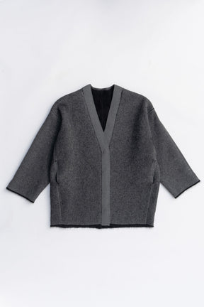 Double-faced Alpaca Knit Cardigan - 2025 AUTUMN