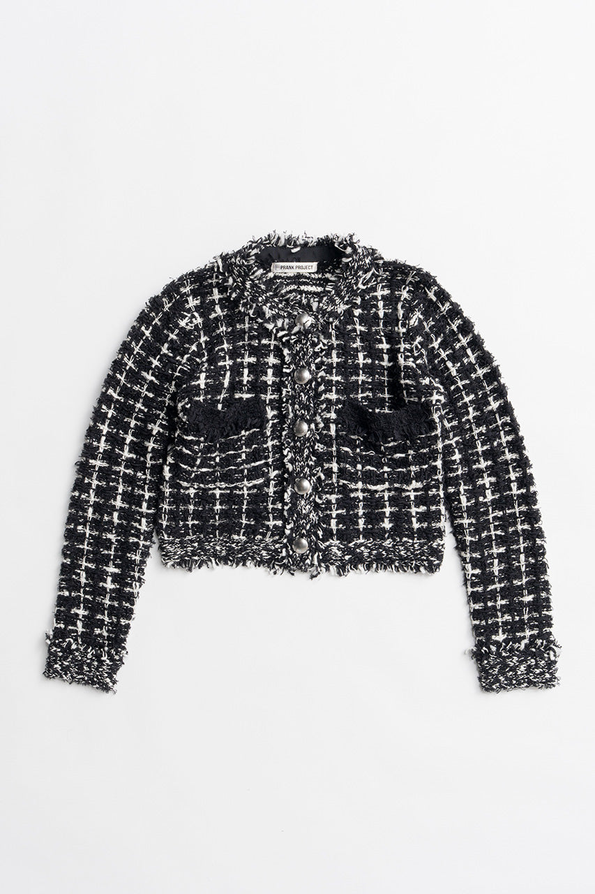 Glint Tweed Knit Jacket - 2026AUTUMN