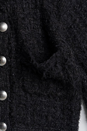 Glint Tweed Knit Jacket - 2026AUTUMN