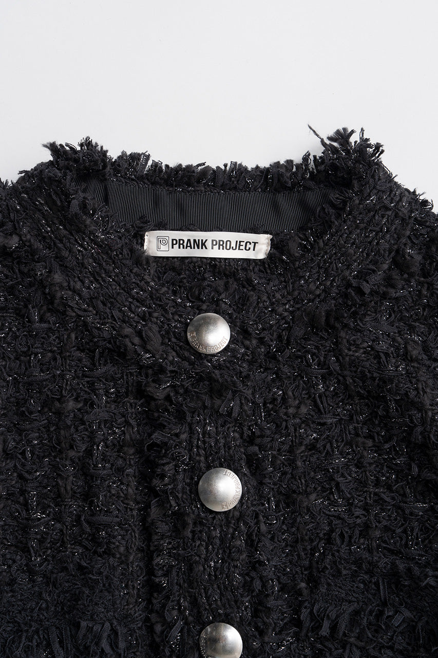 Glint Tweed Knit Jacket - 2026AUTUMN