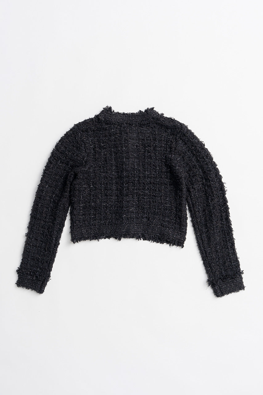 Glint Tweed Knit Jacket - 2026AUTUMN