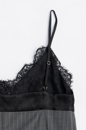 Lace Layered Camisole Dress