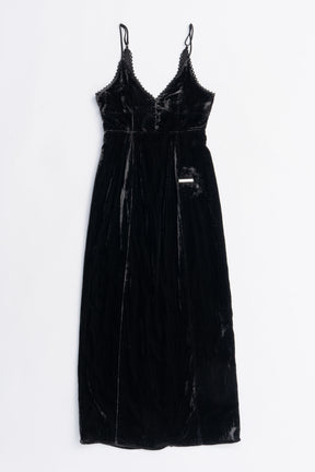 2-Way Velour Camisole Dress