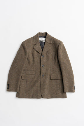 Classic Tweed Oversized Jacket Coat - 2026AUTUMN