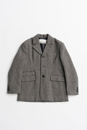 Classic Tweed Oversized Jacket Coat - 2026AUTUMN