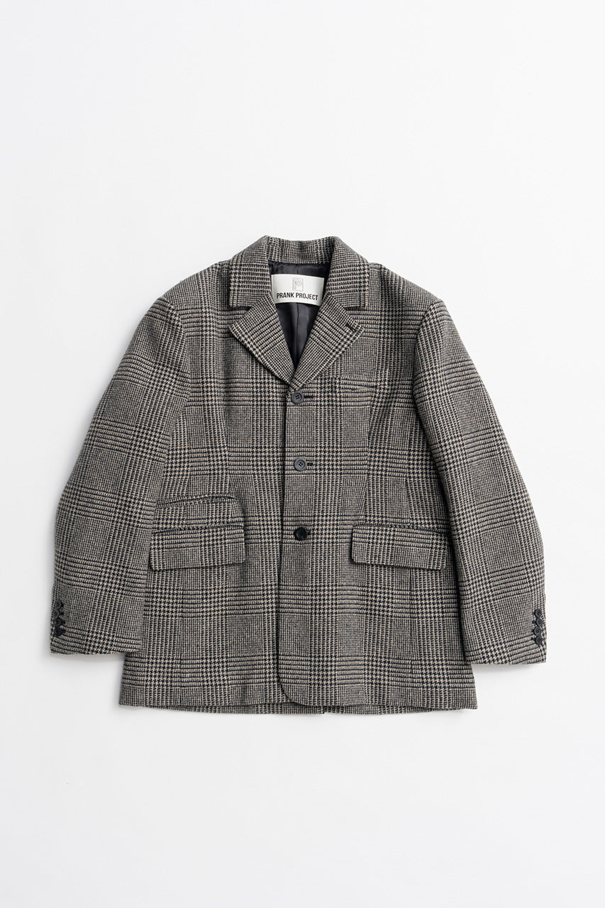 Classic Tweed Oversized Jacket Coat - 2026AUTUMN