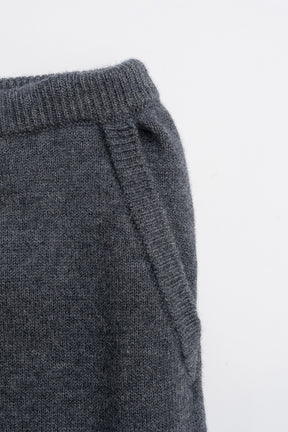 Wool Blend Knit Easy Pants - 2026WINTER
