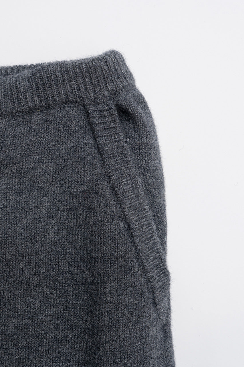 Wool Blend Knit Easy Pants - 2026WINTER
