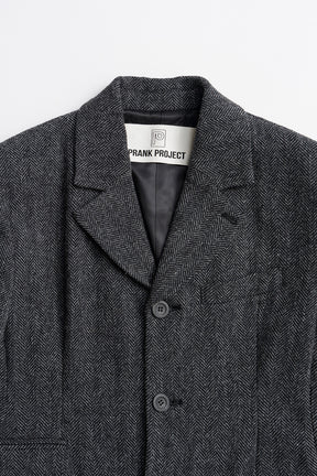 Classic Tweed Oversized Jacket Coat - 2026AUTUMN