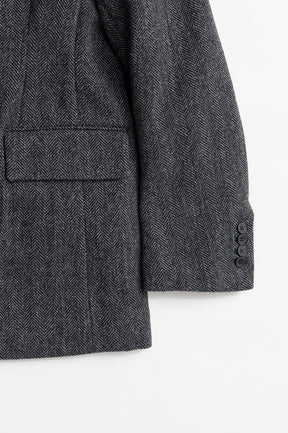 Classic Tweed Oversized Jacket Coat - 2026AUTUMN