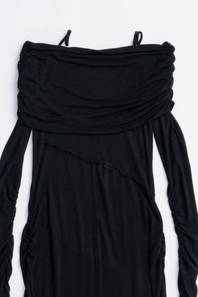 Off-the-shoulder Long Dress - 2025 AUTUMN