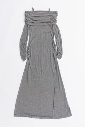 Off-the-shoulder Long Dress - 2025 AUTUMN