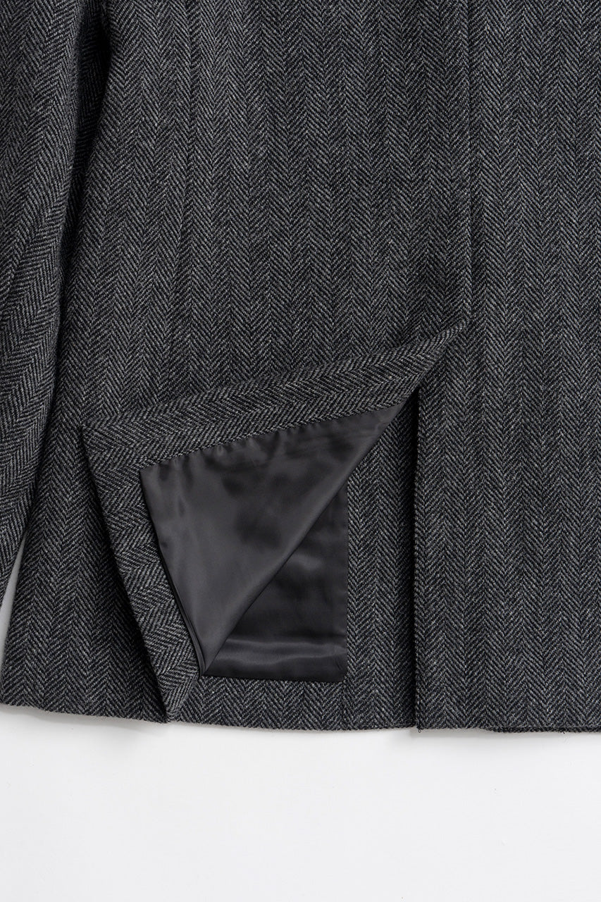 Classic Tweed Oversized Jacket Coat - 2026AUTUMN