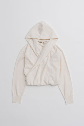 Cache-Coeur Knit Hoodie - 2026WINTER