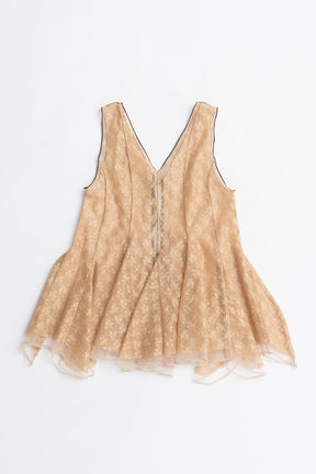 Random Hem Lace Top