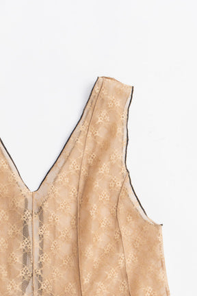 Random Hem Lace Top