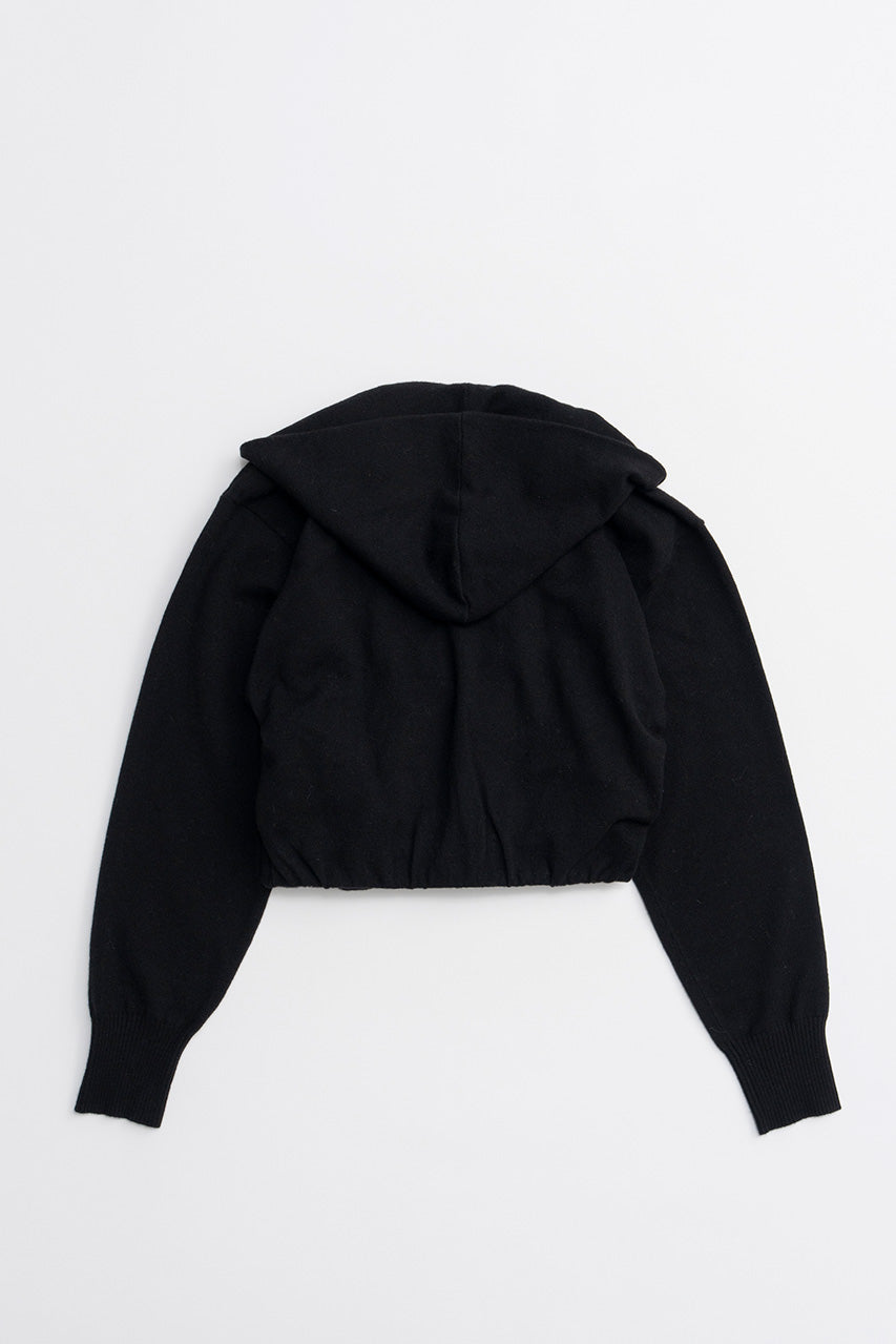 Cache-Coeur Knit Hoodie - 2026WINTER
