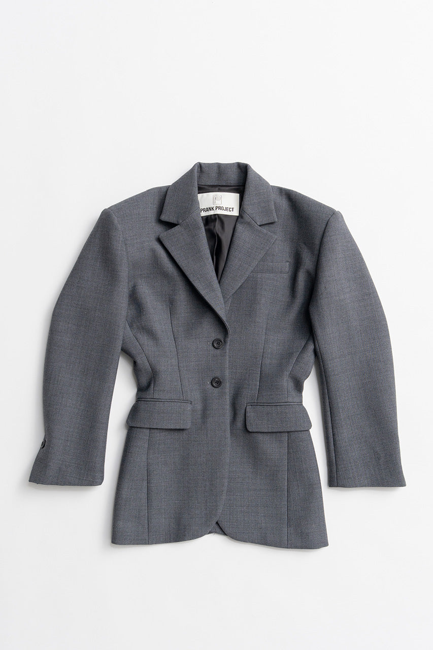 Puff Waist Single Jacket - 2026AUTUMN