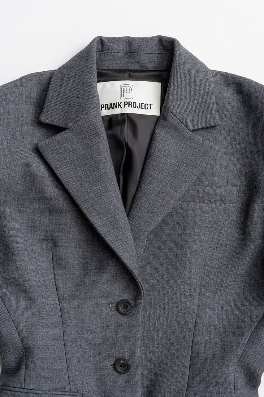 Puff Waist Single Jacket - 2026AUTUMN
