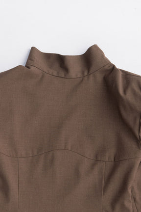 Suiting Back Tie Tops