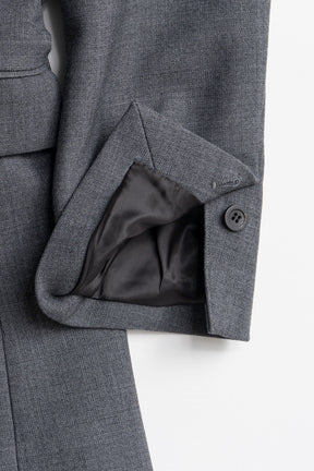 Puff Waist Single Jacket - 2026AUTUMN
