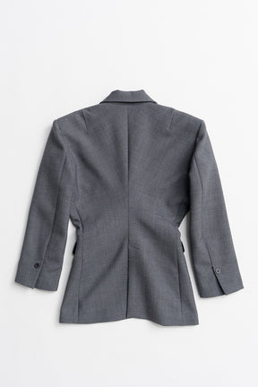 Puff Waist Single Jacket - 2026AUTUMN