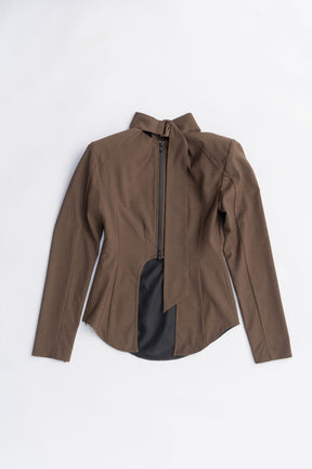 Suiting Back Tie Tops