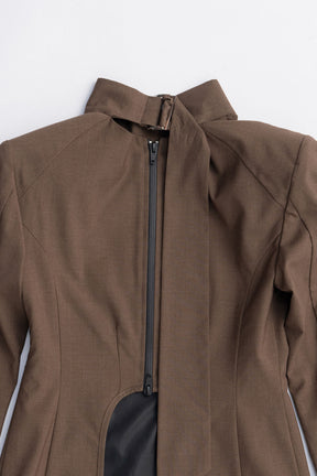 Suiting Back Tie Tops
