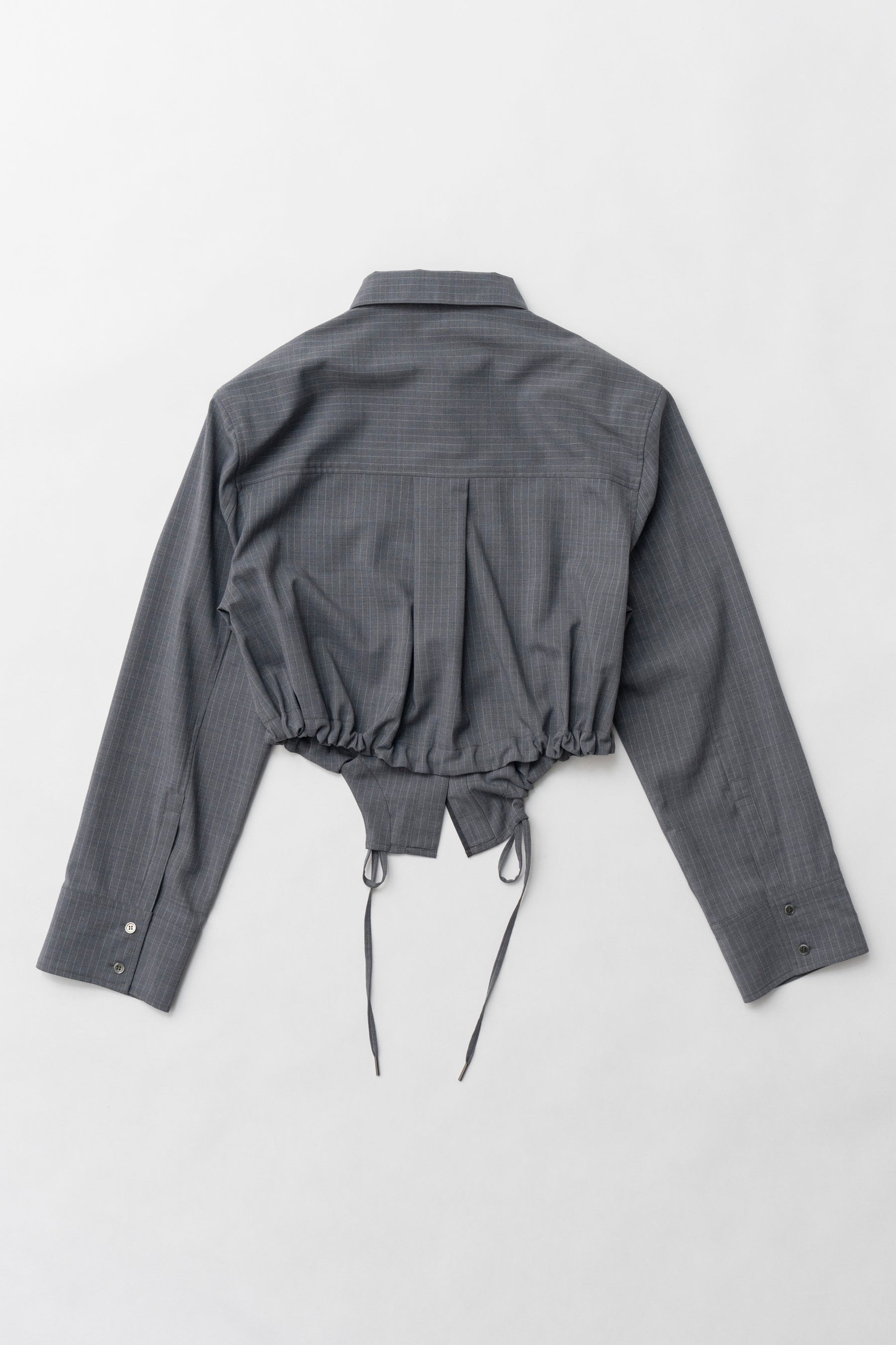 【25 SPRING PRE ORDER】Pintuck Short Shirt