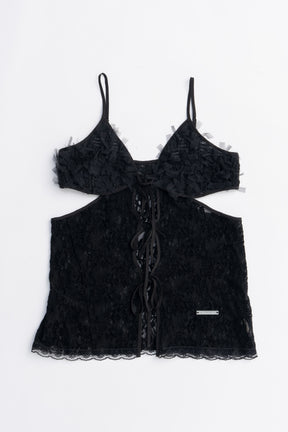 Lace Cut-Out Camisole Top
