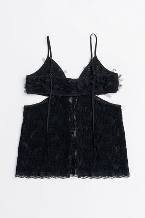 Lace Cut-Out Camisole Top