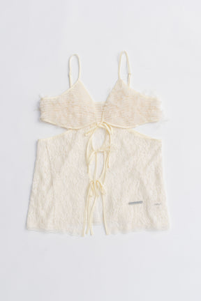 Lace Cut-Out Camisole Top
