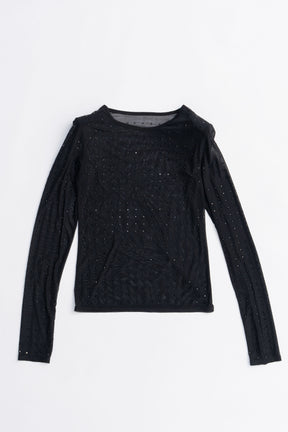 Stone Mesh Skin Top