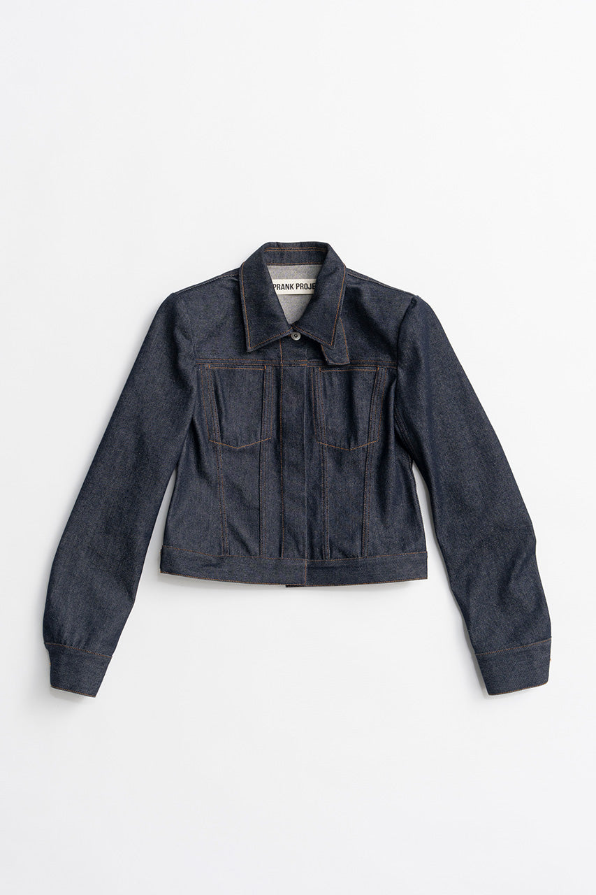 Structured Denim Jacket - 2026AUTUMN