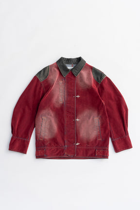 Flocky Denim Jacket - 2025 AUTUMN