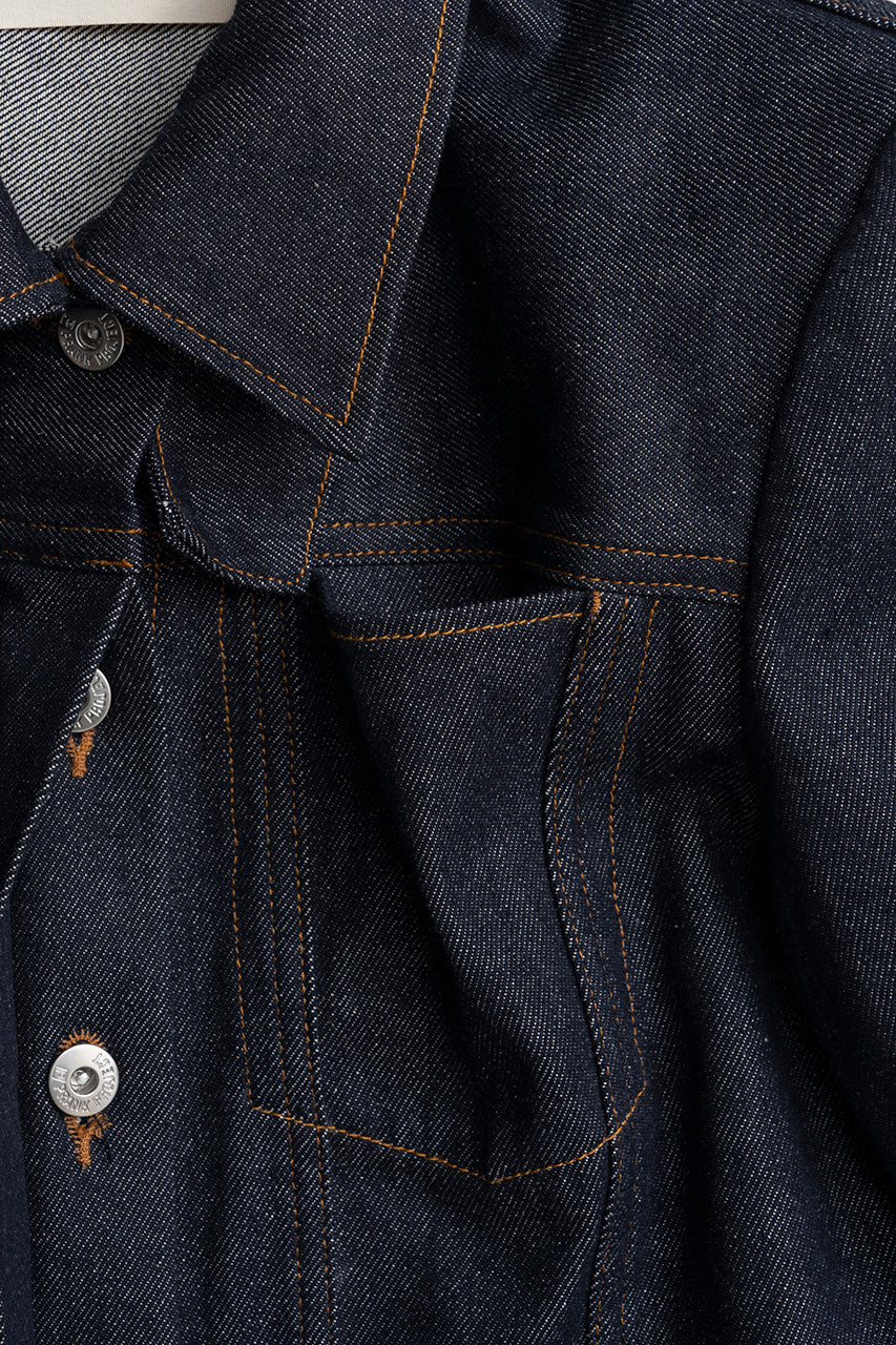 Structured Denim Jacket - 2026AUTUMN