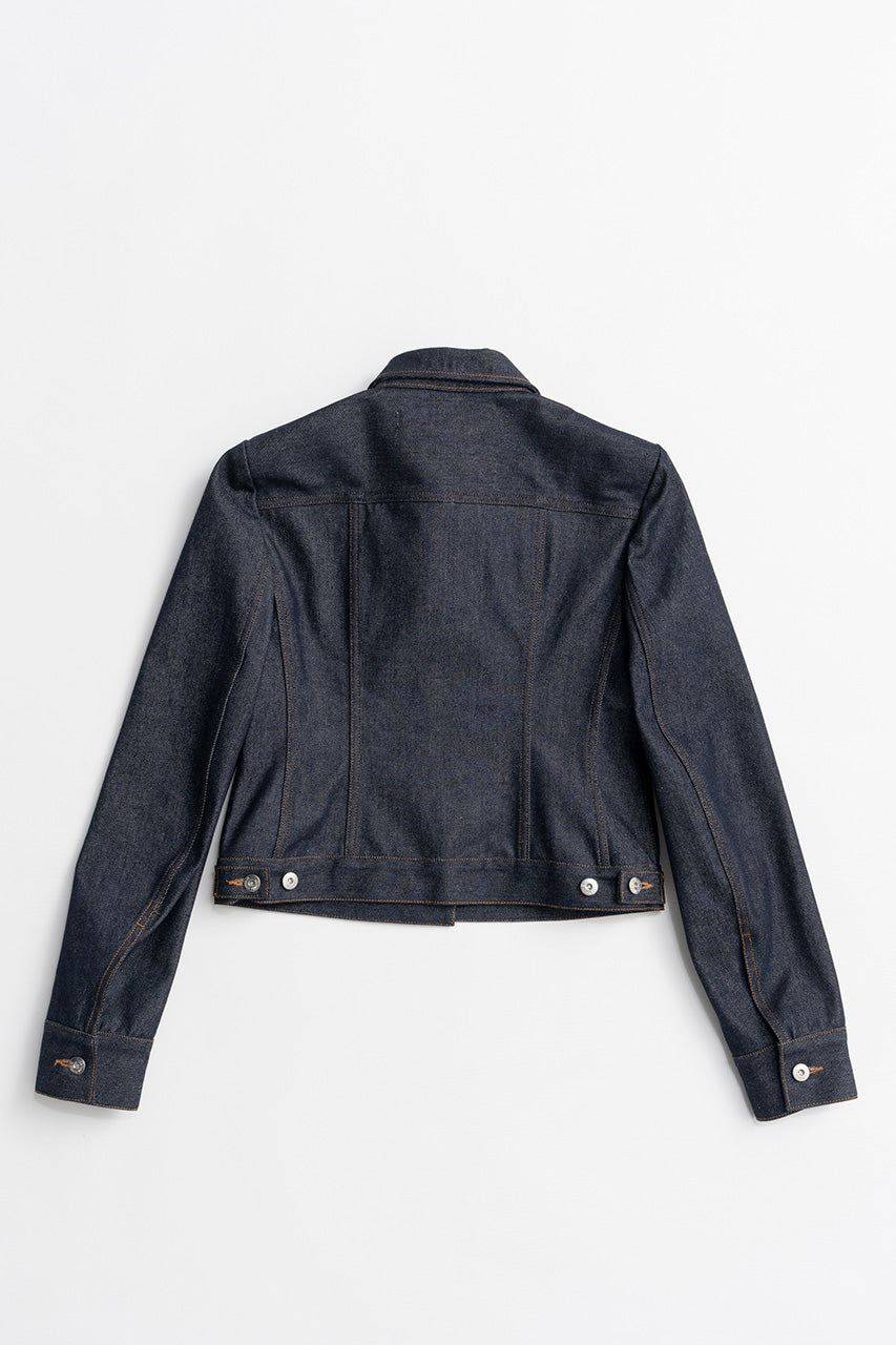 Structured Denim Jacket - 2026AUTUMN