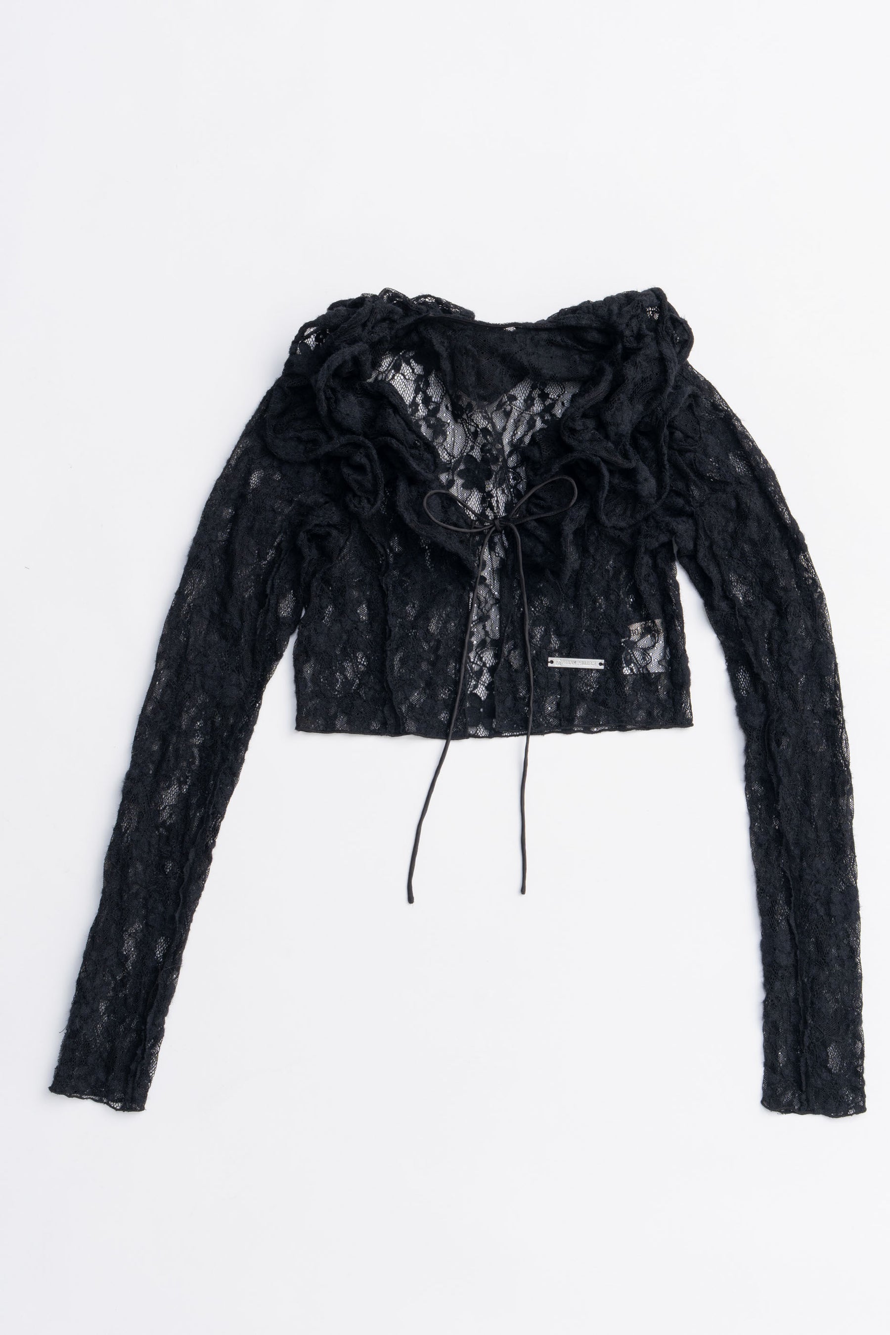 カーディガン 「2025Autumn Pre-Order」レースフリルウェーブカーディガン / Lace Frill Wave Cardigan レデ Lace Frill Wave Cardigan - 2025 AUTUMN