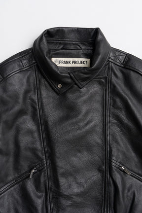 Sheep Leather Bomber Jacket - 2026AUTUMN