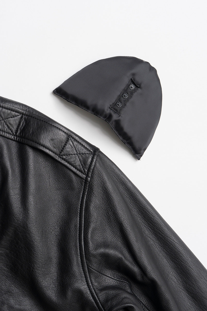 Sheep Leather Bomber Jacket - 2026AUTUMN