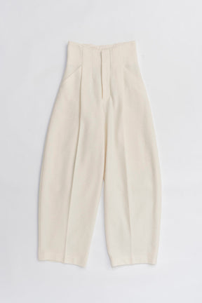 Wool Ring Curve Pants - 2025 WINTER