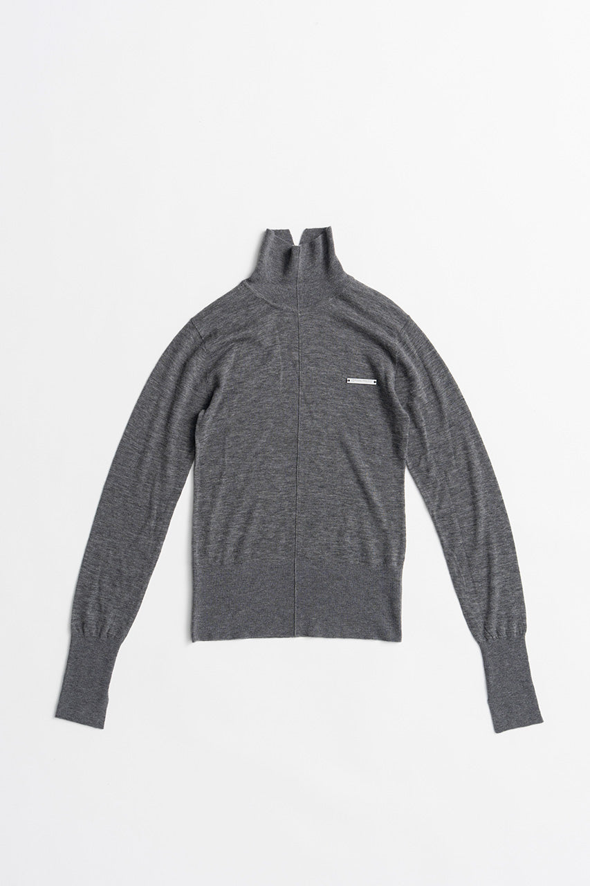 Suivi Wool Turtleneck Top - 2026AUTUMN