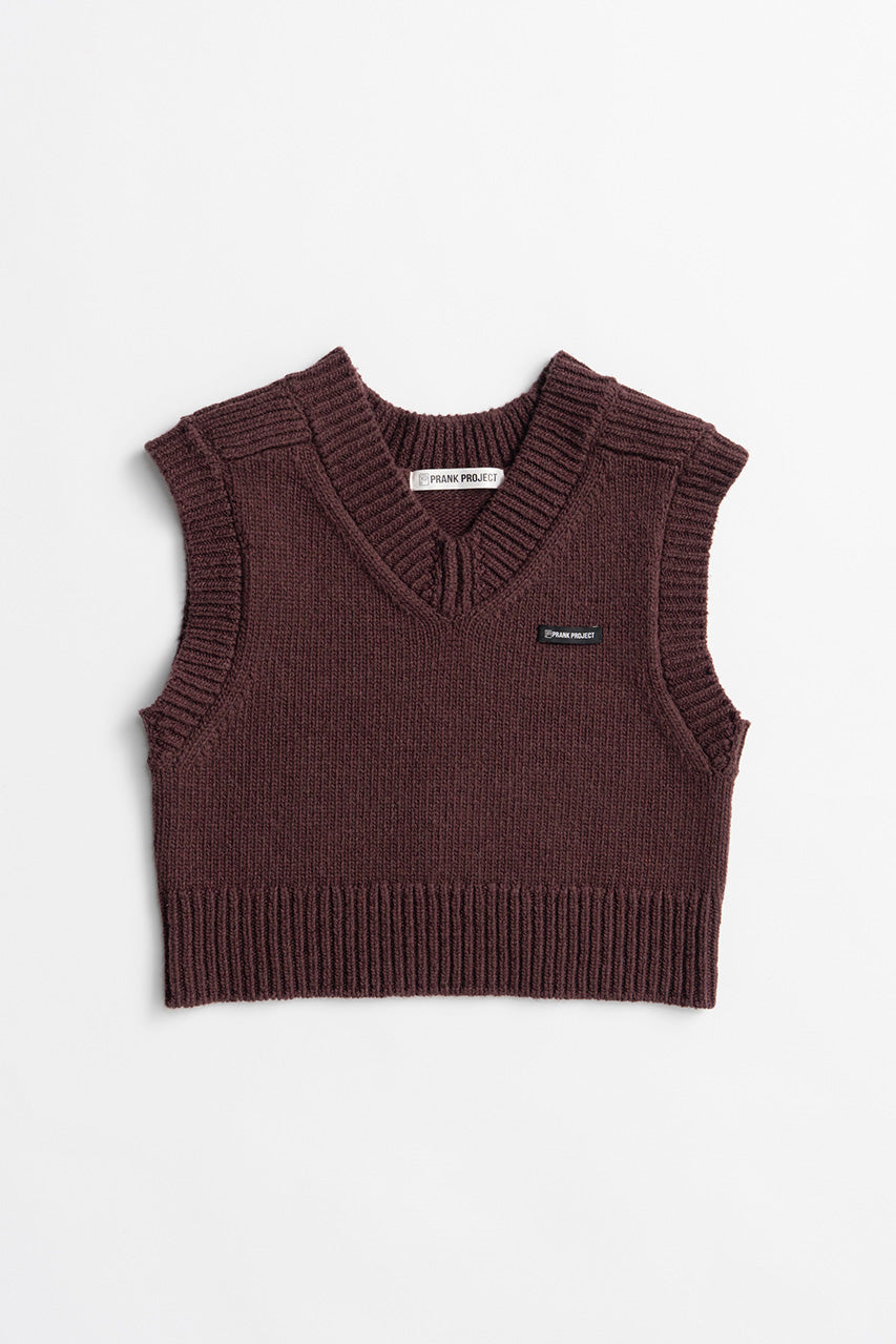 Tiny Knit Vest - 2026AUTUMN