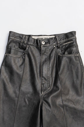 Synthetic Leather Press Pants - 2025 WINTER