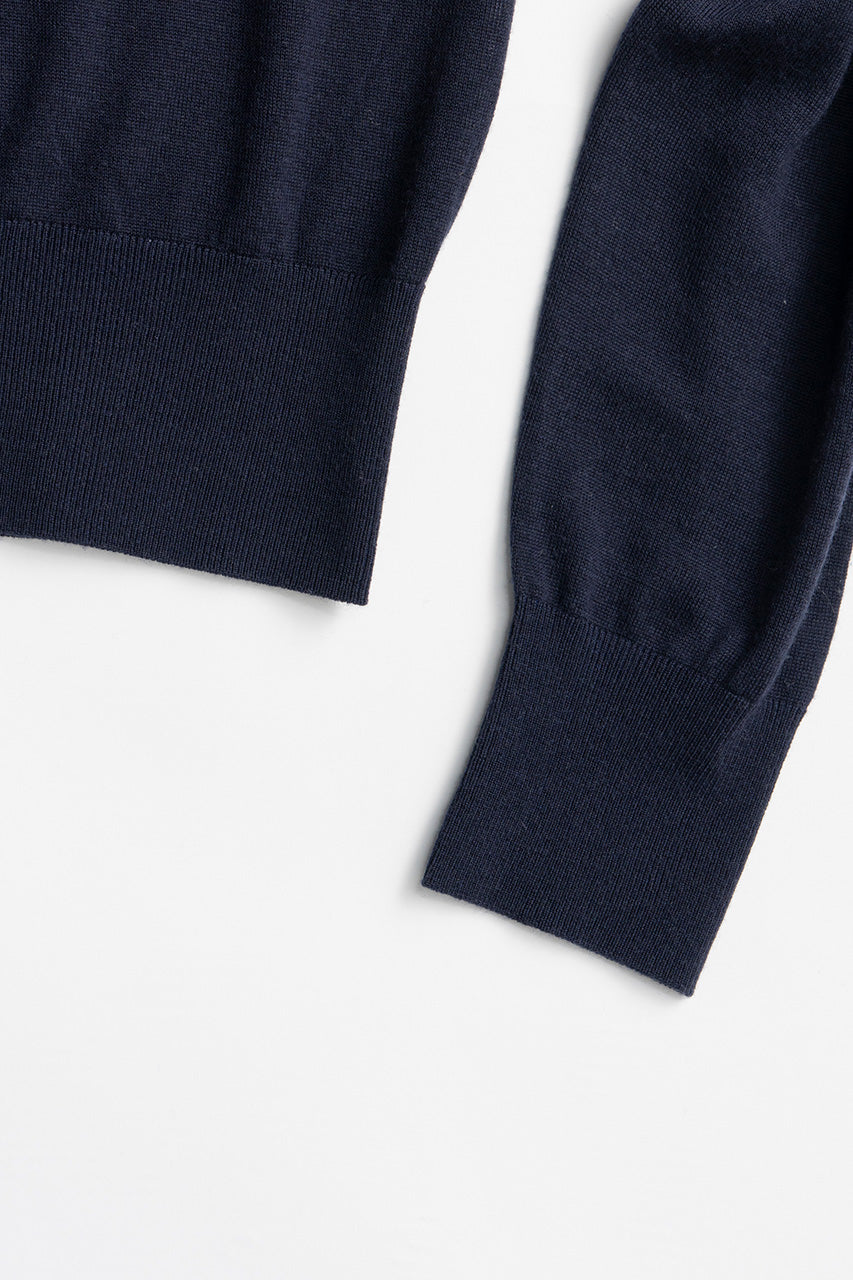 Double Collar Wool Polo Shirt - 2026AUTUMN