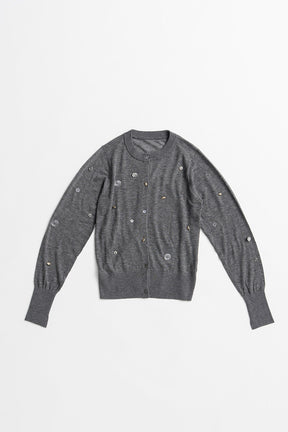 Suivi Wool Playful Button Cardigan - 2026AUTUMN