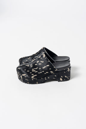 Pony Hair Sabot - 2026AUTUMN
