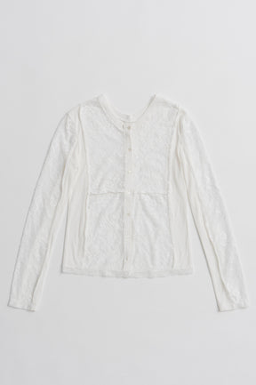 2-Way Panel Lace Top - 2026AUTUMN