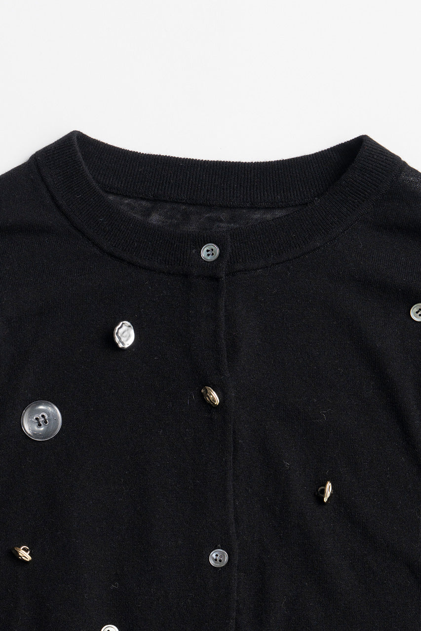 Suivi Wool Playful Button Cardigan - 2026AUTUMN
